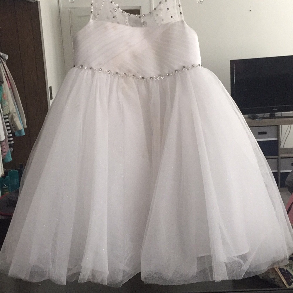 Princess flower girl dress